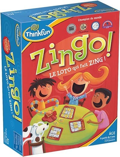 Couverture de l'article : Zingo ! le Loto façon Thinkfun pour les enfants
