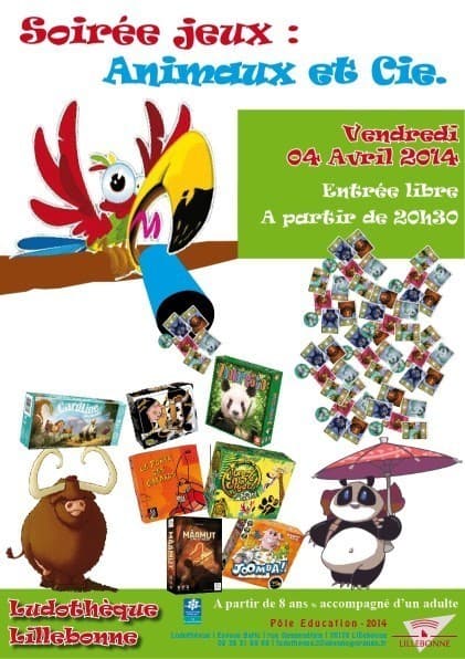 Couverture de l'article : La ludothèque lance la première soirée jeu où les animaux sont autorisés à jouer