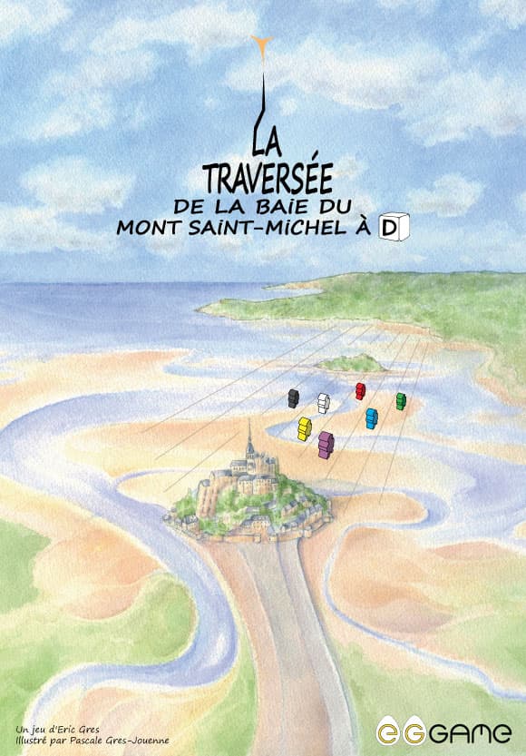 La traversée de la Baie du Mont Saint-Michel à D