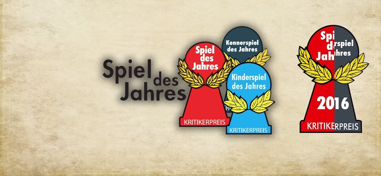 Et les Spiel des Jahres 2016 sont...