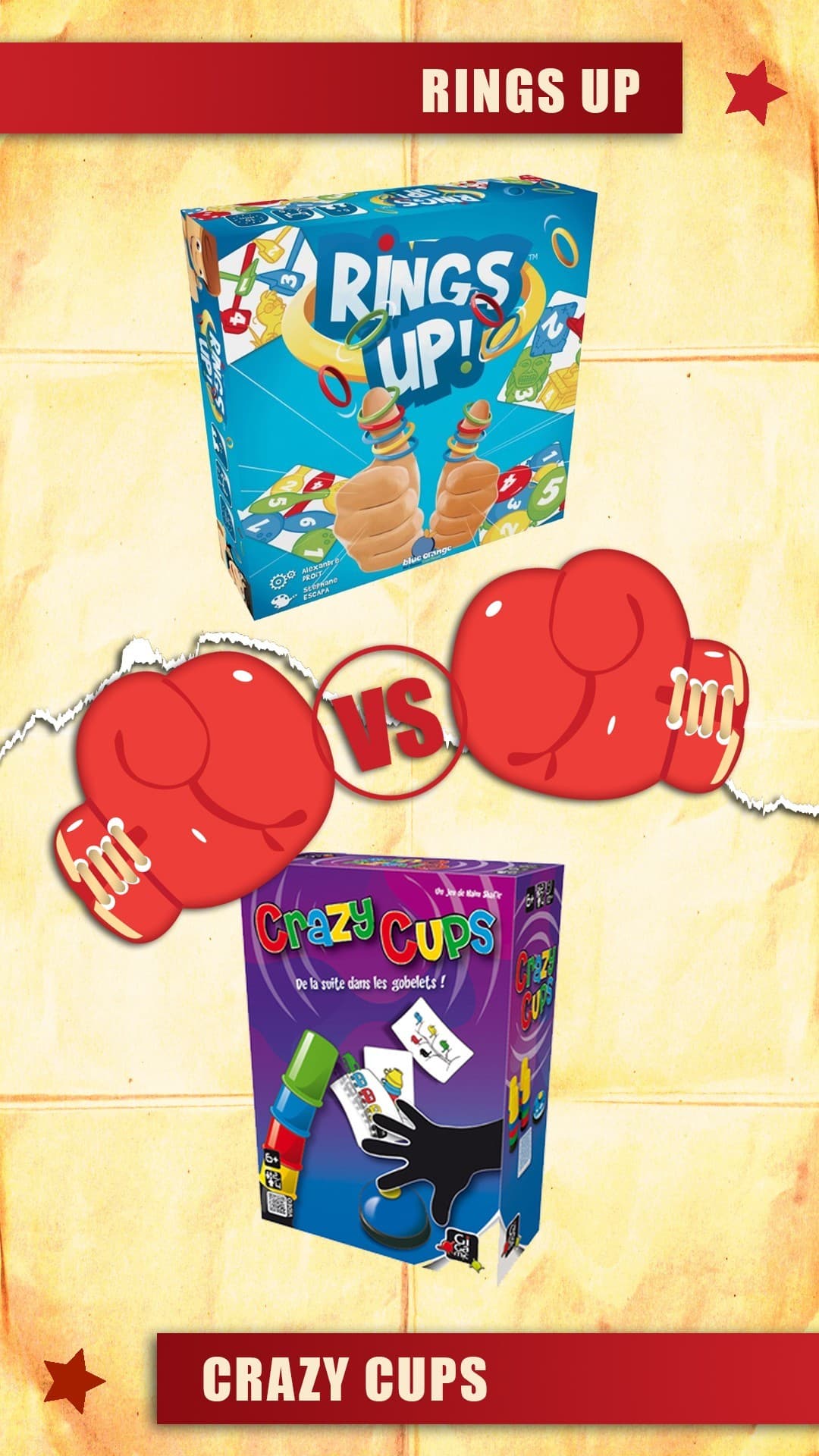 Couverture de l'article : versus : Rings Up VS crazy cups
