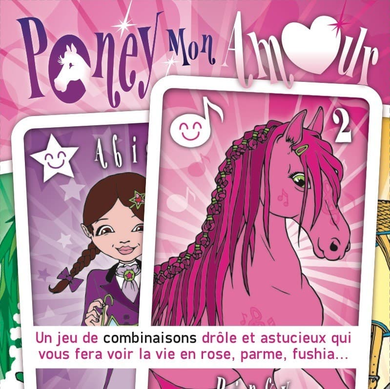 Poney mon amour, avec du rose dedans