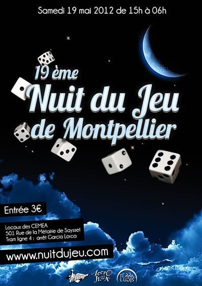 Couverture de l'article : 19 ème Nuit du jeu de Montpellier