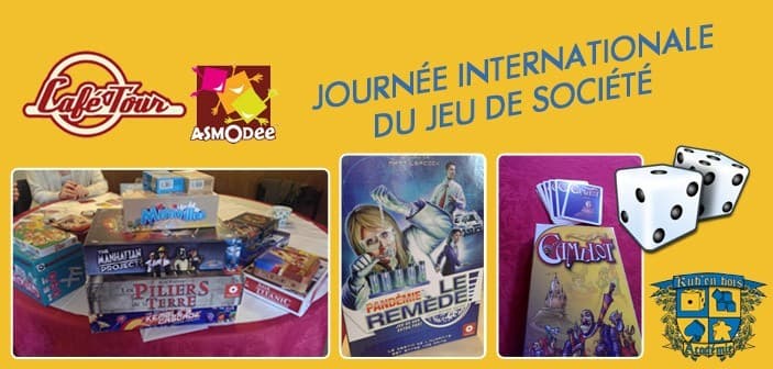 Couverture de l'article : journée internationale du jeu de société