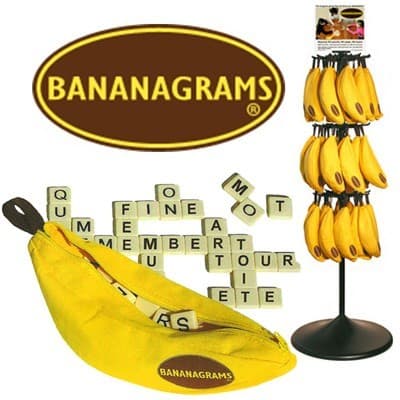 Couverture de l'article : Bananagrams, le jeu de lettres à fond !