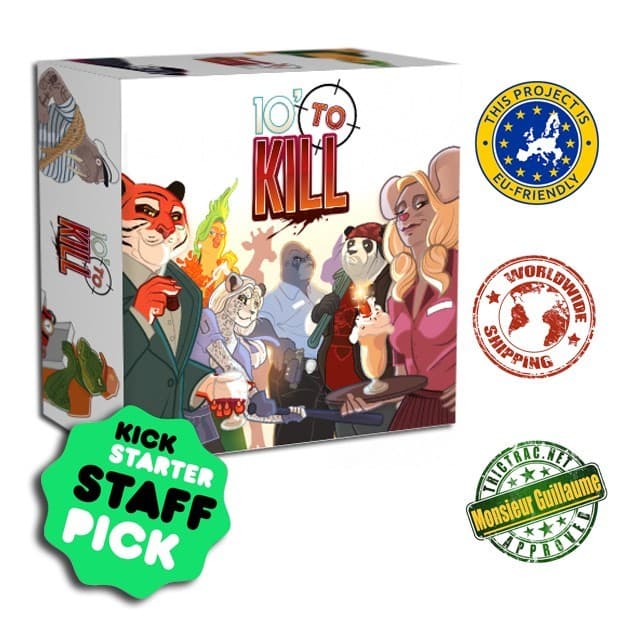 Couverture de l'article : 10' to kill - un projet français financé sur Kickstarter