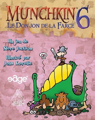 Couverture de l'article : Munchkin 6 : Le Donjon de la Farce est là