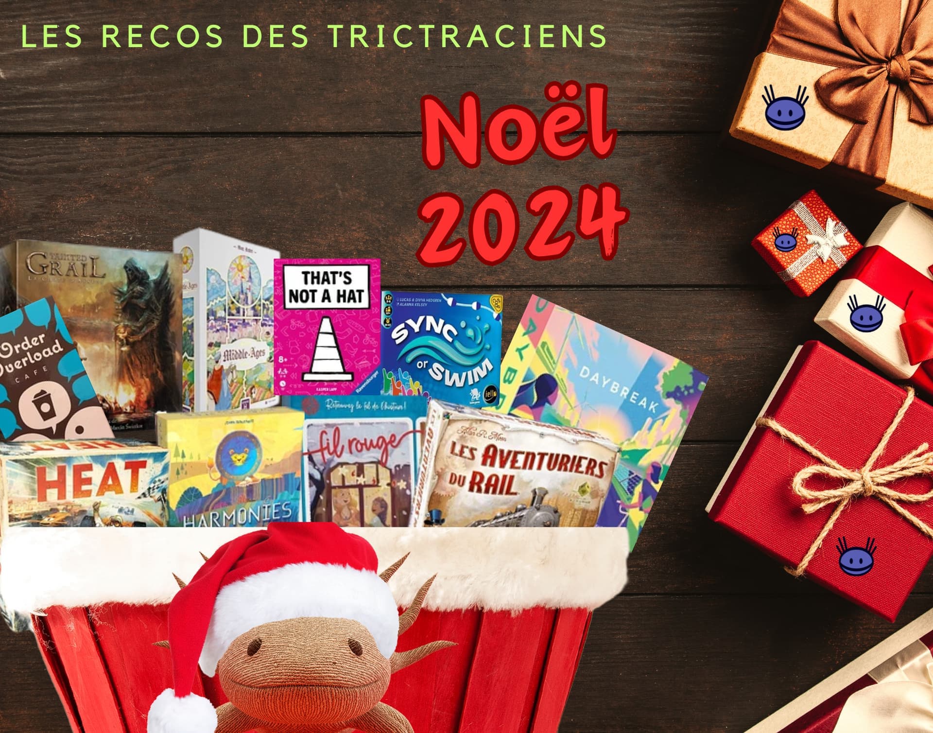 Les recommandations de Noël des TricTraciens