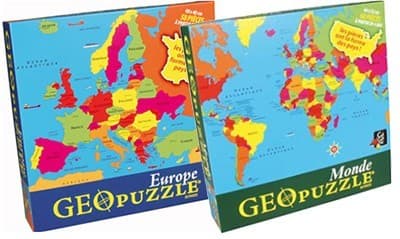 Couverture de l'article : Geo Puzzles chez Gigamic