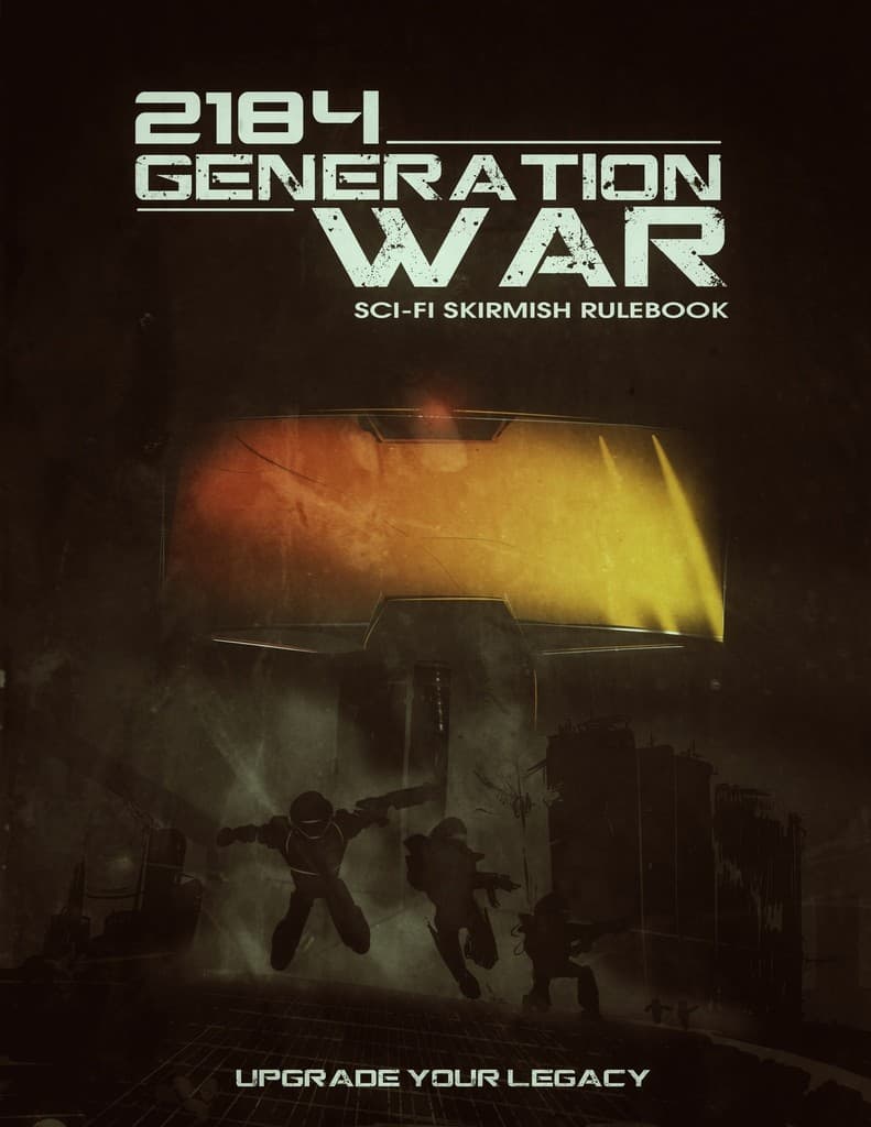 Couverture de l'article : 2184 GENERATION WAR: Nous fêtons les un an du jeu ! Grosse promo.