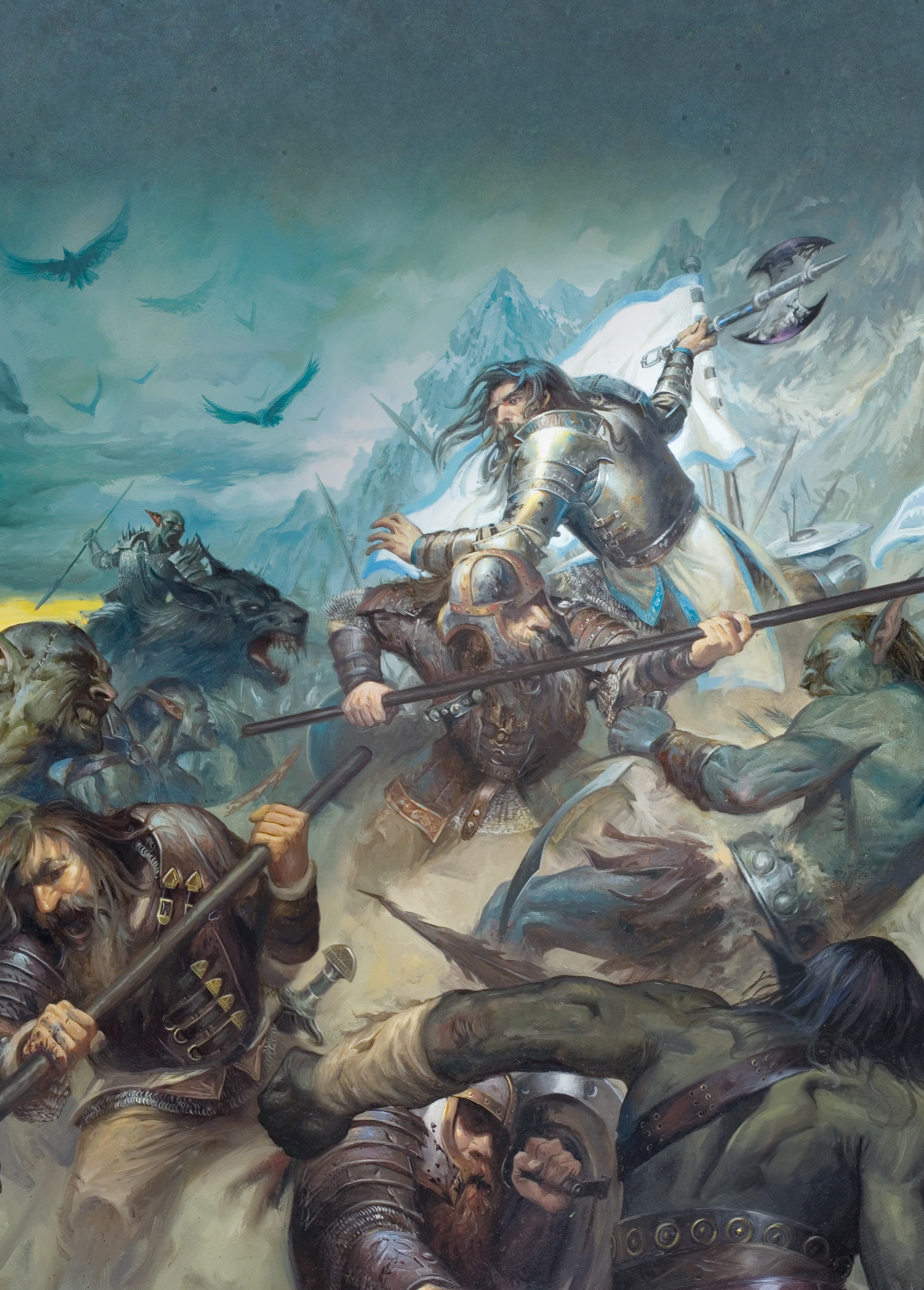 Couverture de l'article : La Bataille des cinq Armées, Tolkien sur un plateau