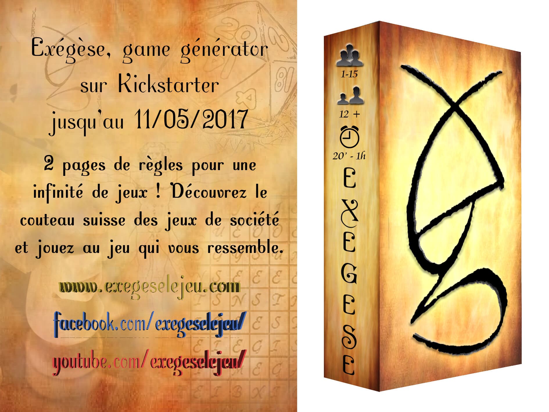 Couverture de l'article : Exégèse le jeu, un Olni en kickstarter