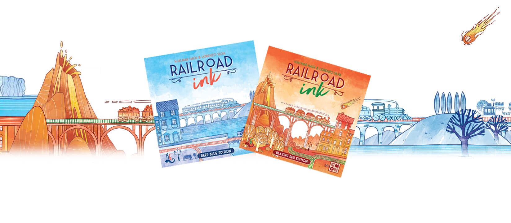Railroad Ink : le solitaire à plusieurs