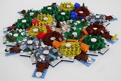 Couverture de l'article : Catane en Lego