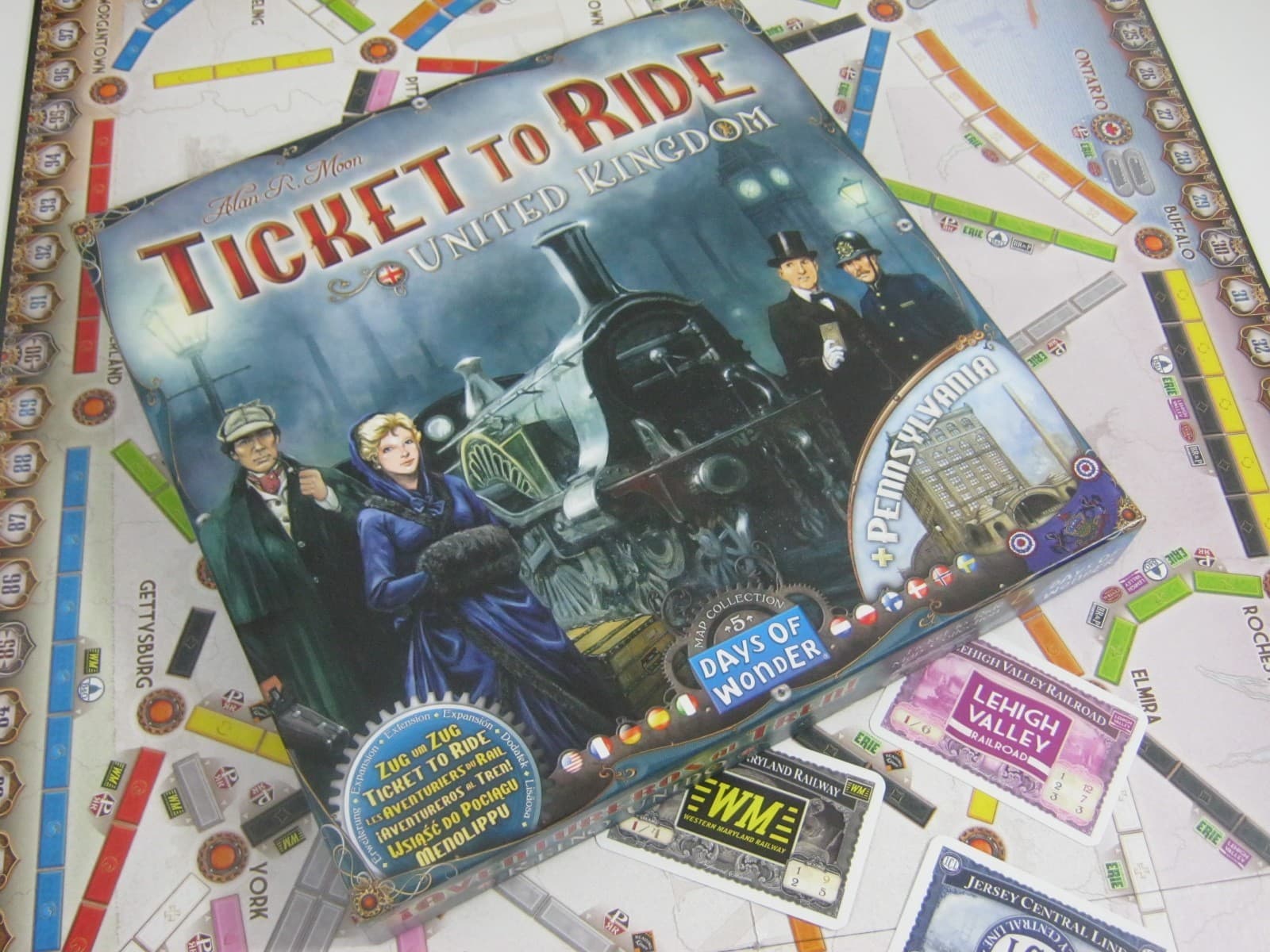 Couverture de l'article : Critique de Ticket To Ride : United Kingdom