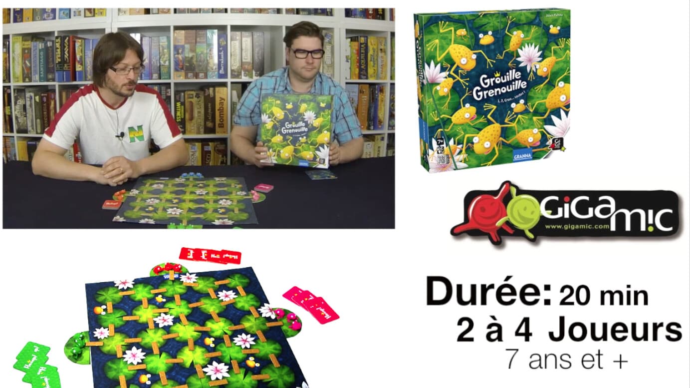Couverture de l'article : Trois petits tours et puis on joue à Grouille Grenouille
