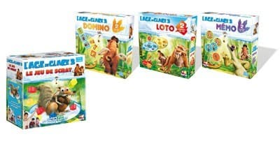 Couverture de l'article : Jouez avec Scrat, Manny, Sid et Diego