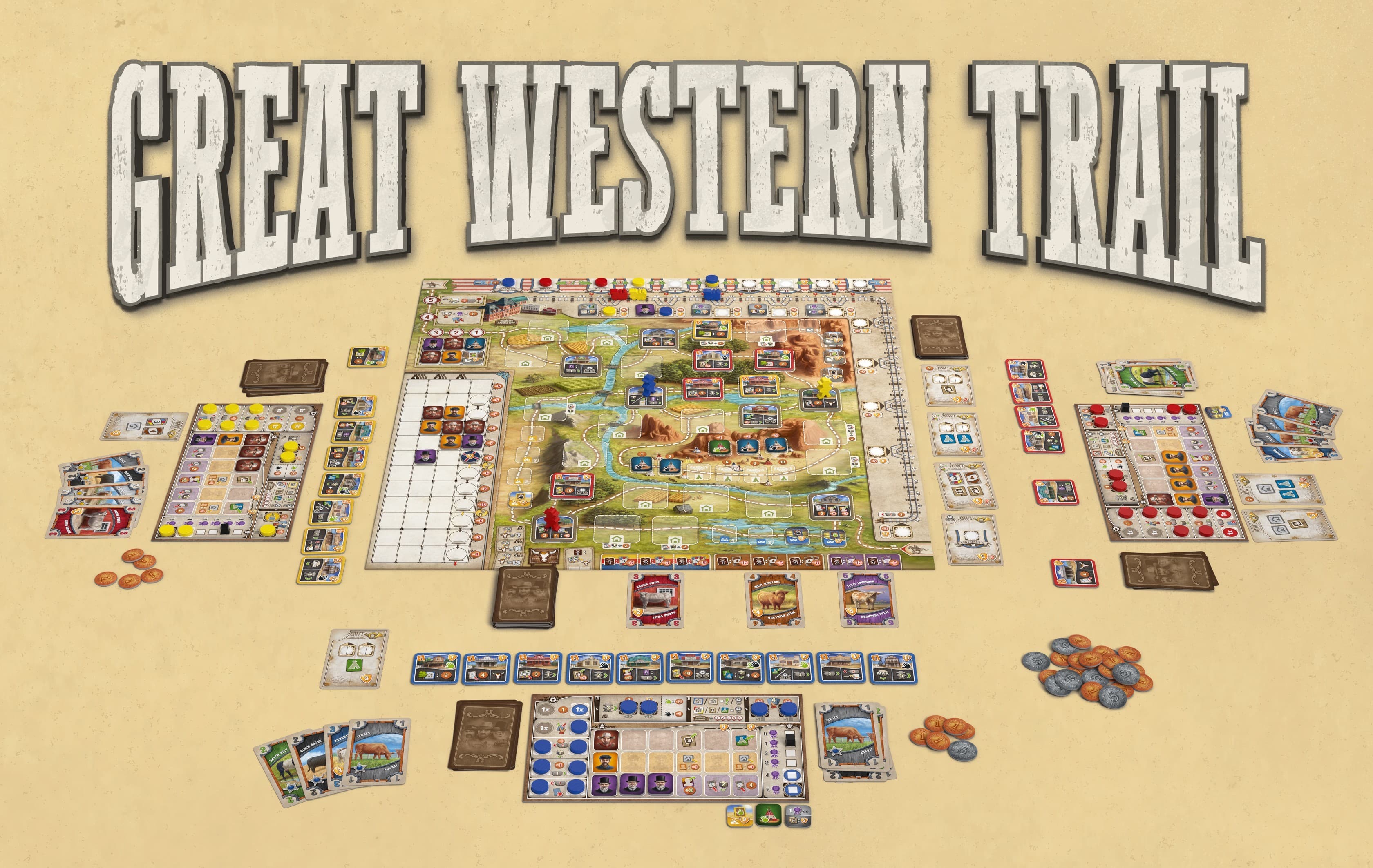 Couverture de l'article : Great Western Trail : Wayne dégaine chez Gigamic