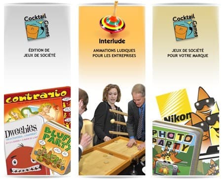 Couverture de l'article : Cocktail Games revoit son site web