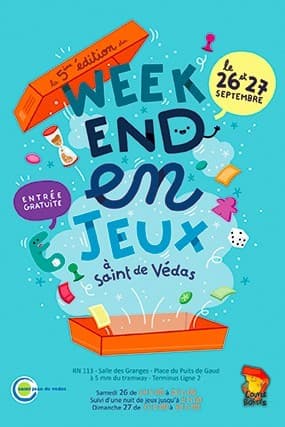 Couverture de l'article : LE WEEJ, C'EST LES 26 ET 27 SEPTEMBRE
