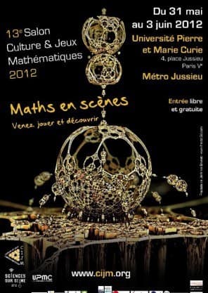 Couverture de l'article : Salon des jeux mathématiques 2012