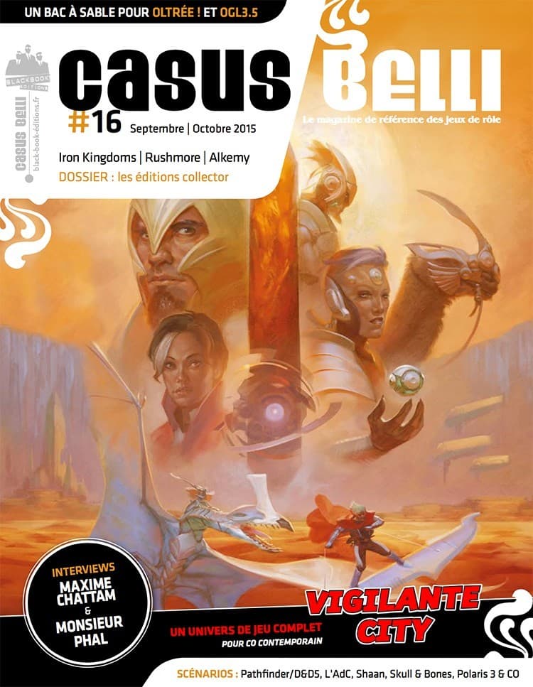 Couverture de l'article : Tric Trac dans Casus Belli
