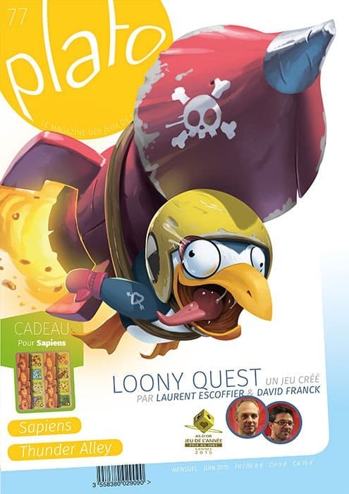 Couverture de l'article : Loony Quest sur un plato