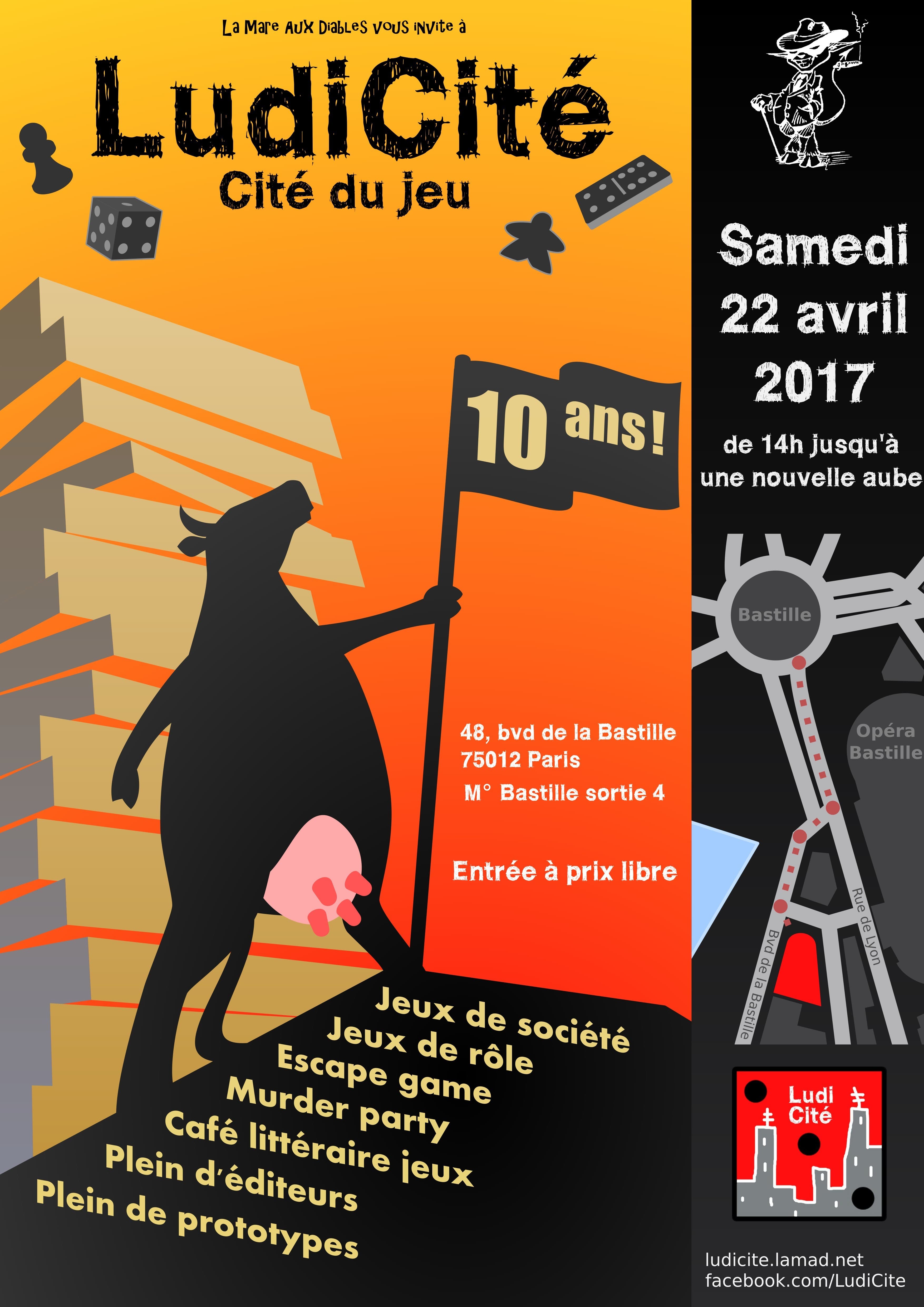 Couverture de l'article : LudiCité 2017 : Les 10 ans !