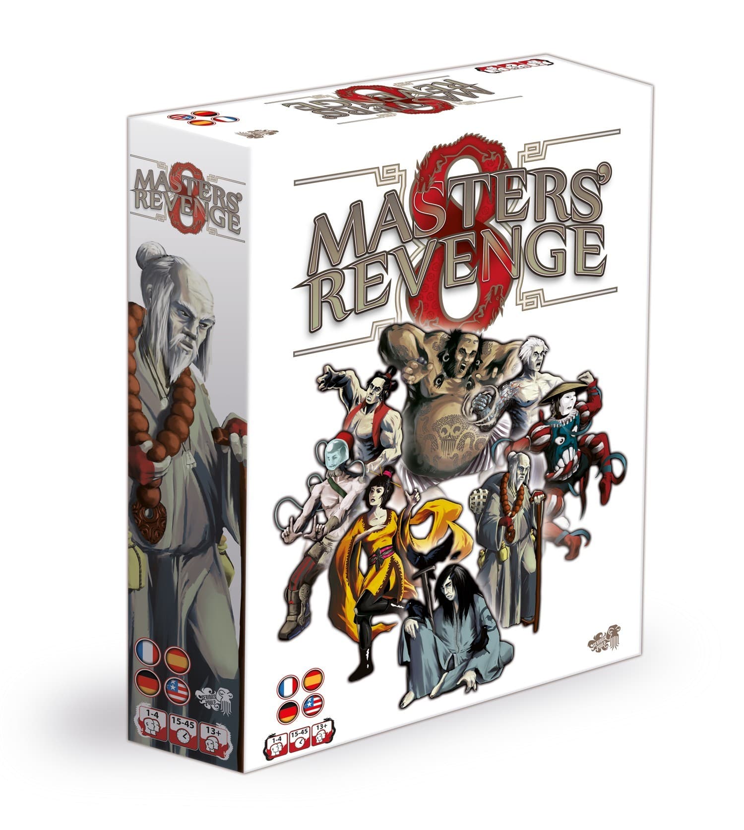 Couverture de l'article : 8 Masters' Revenge est sur les rings