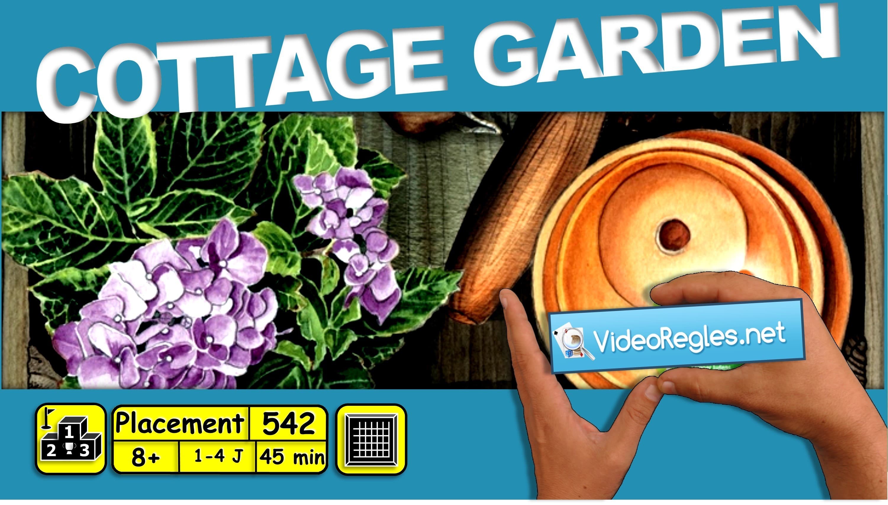 Couverture de l'article : [Videoregles.Net] : Cottage Garden, Paku Paku et autres news...