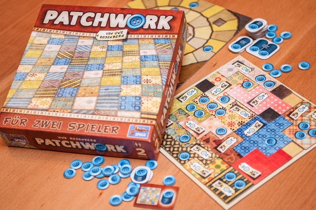 [Avis] Patchwork : Uwe Rosenberg nous propose enfin un jeu dont la mécanique n'est pas cousue de fil blanc