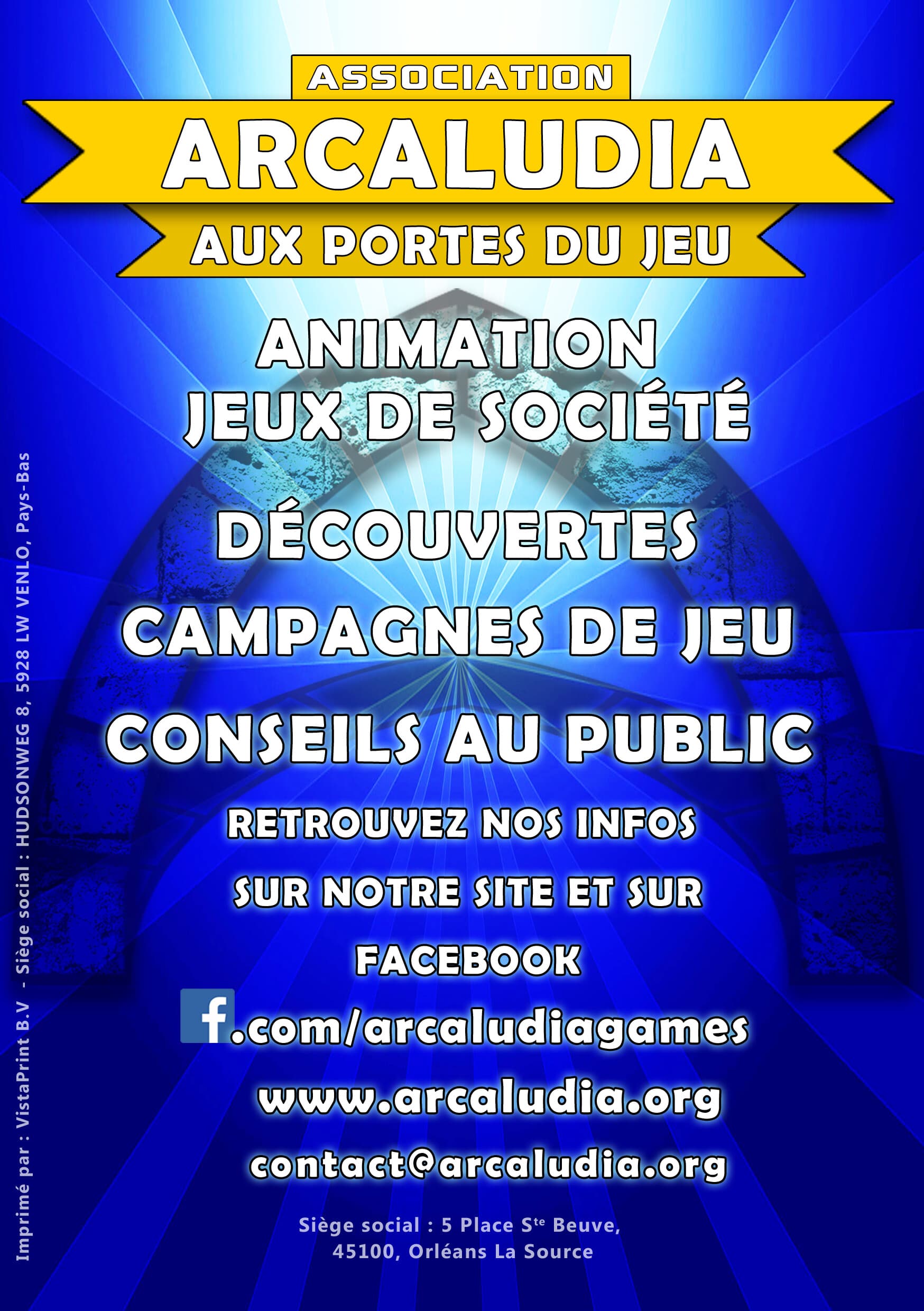 Couverture de l'article : ARCALUDIA - ASSOCIATION DE JEUX SUR ORLEANS
