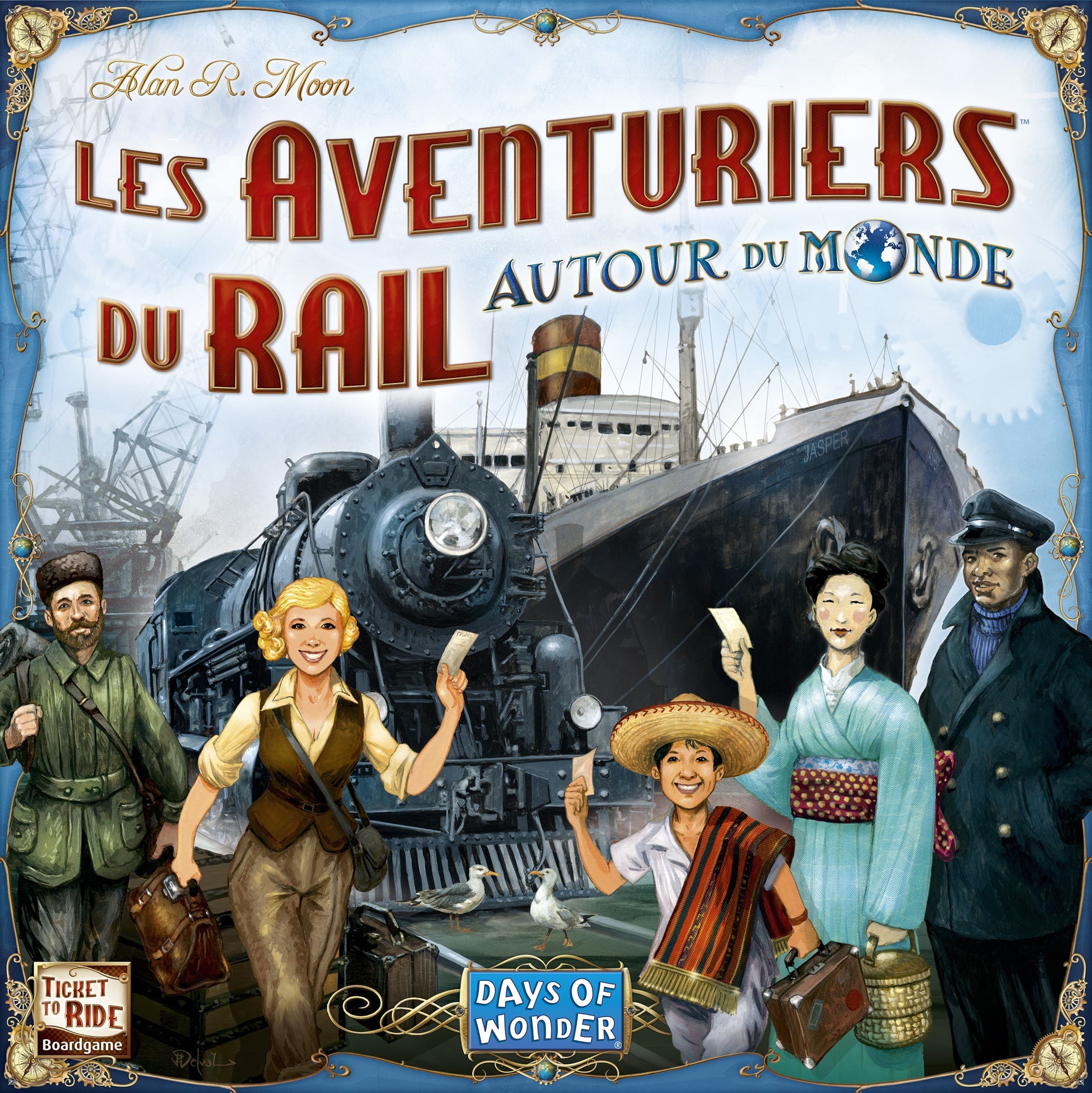 Couverture de l'article : Les Aventuriers du Rail - Autour du Monde : après la vapeur, la voile !
