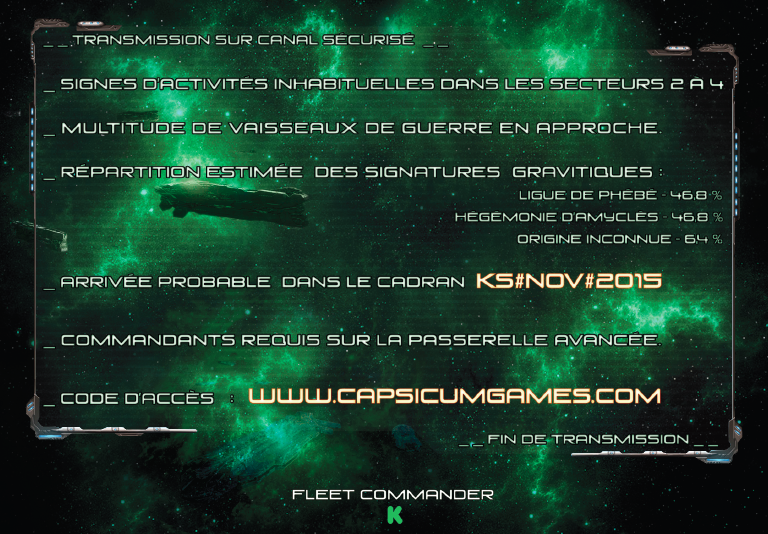 Couverture de l'article : Fleet Commander - Transmission sécurisée