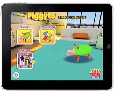 Couverture de l'article : Piggyto : Le Cochon rigole sur la tablette
