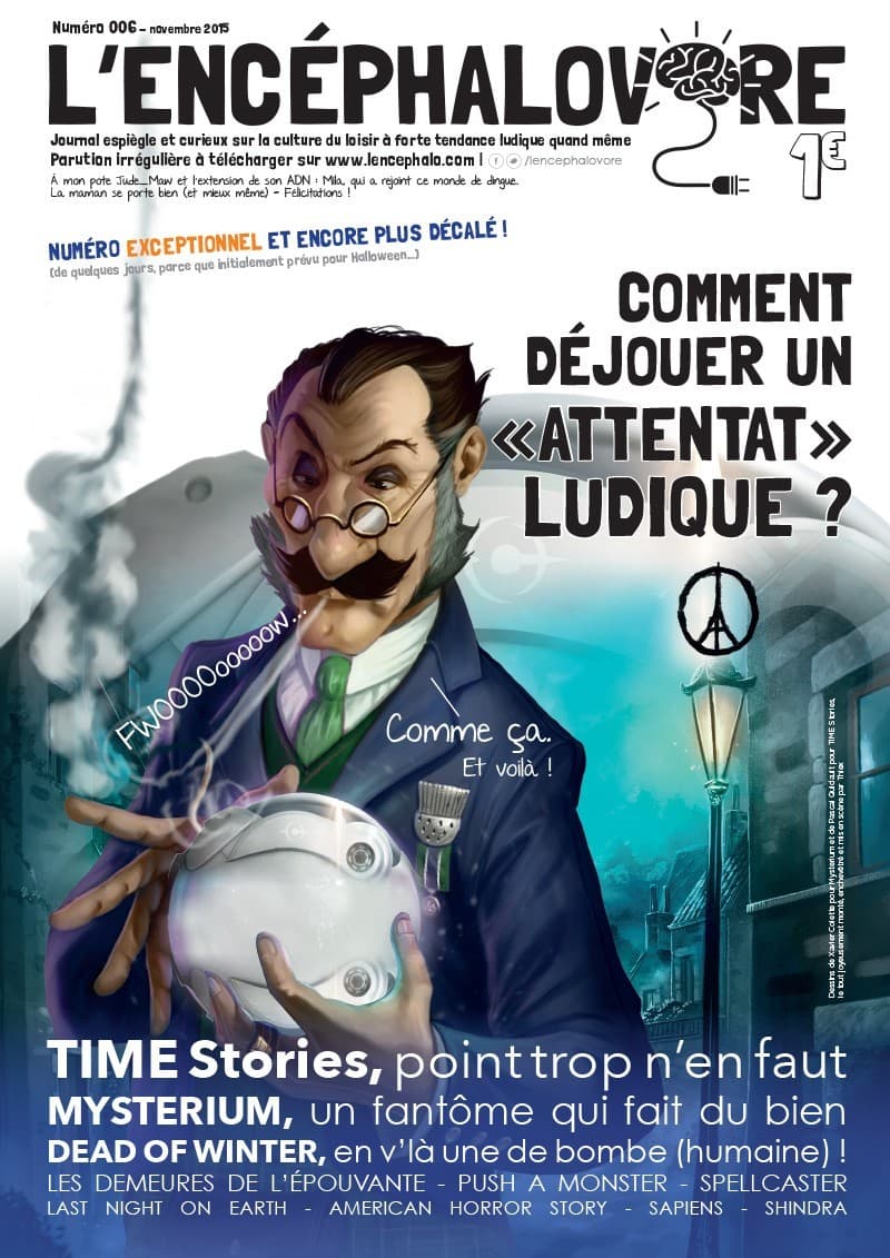 Couverture de l'article : L'encéphalovore 6 est disponible !