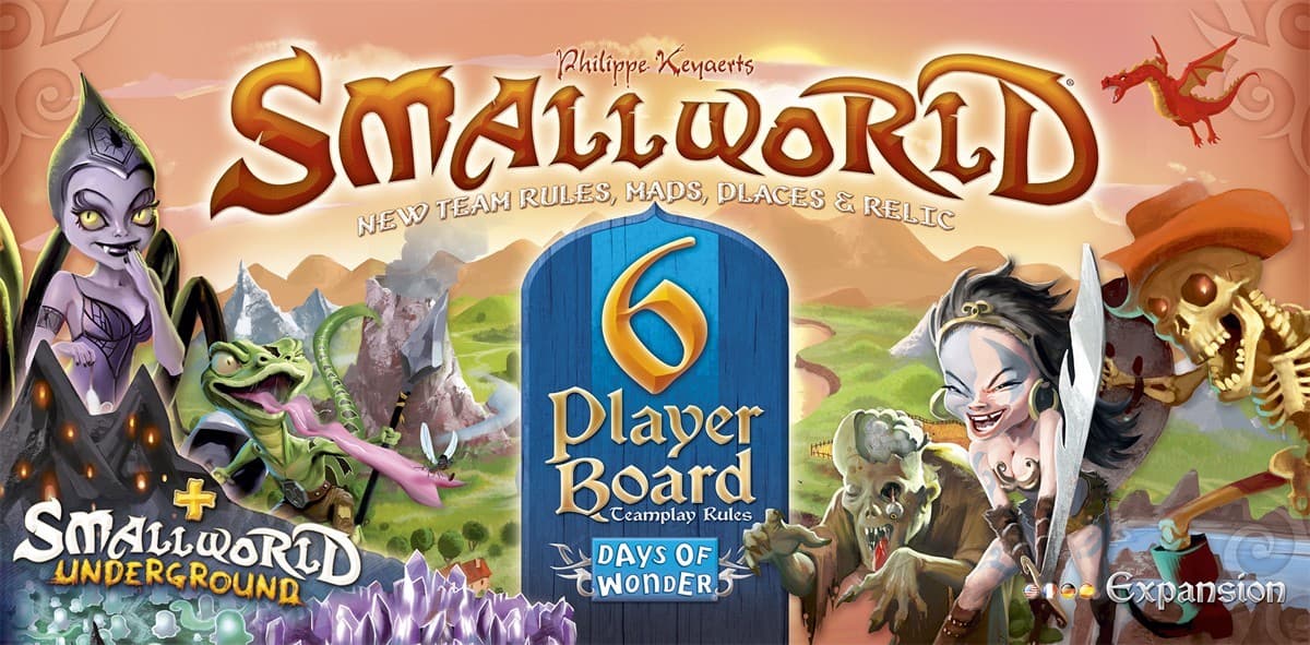 Couverture de l'article : Small World le Plateau 6 joueurs pour tous