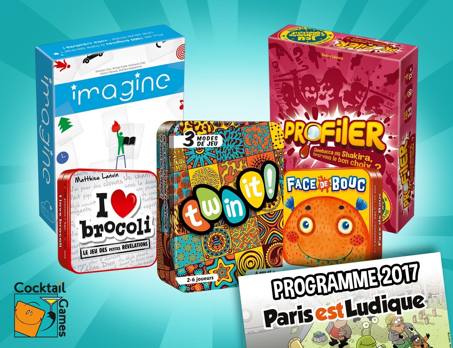 Couverture de l'article : Cocktail games, toujours présent à la PeL !