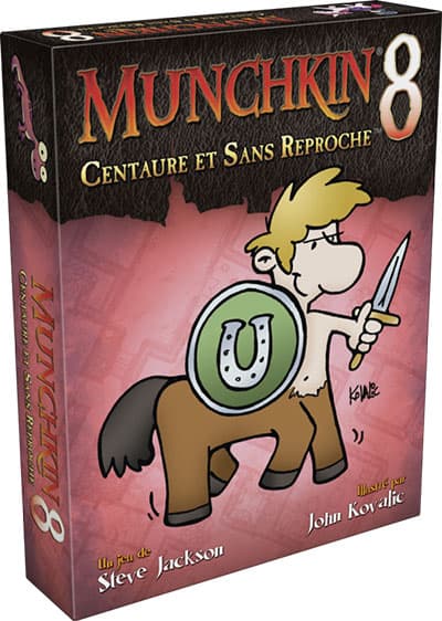 Couverture de l'article : Munchkin : Centaure et Sans Reproche, le huitième niveau est ouvert