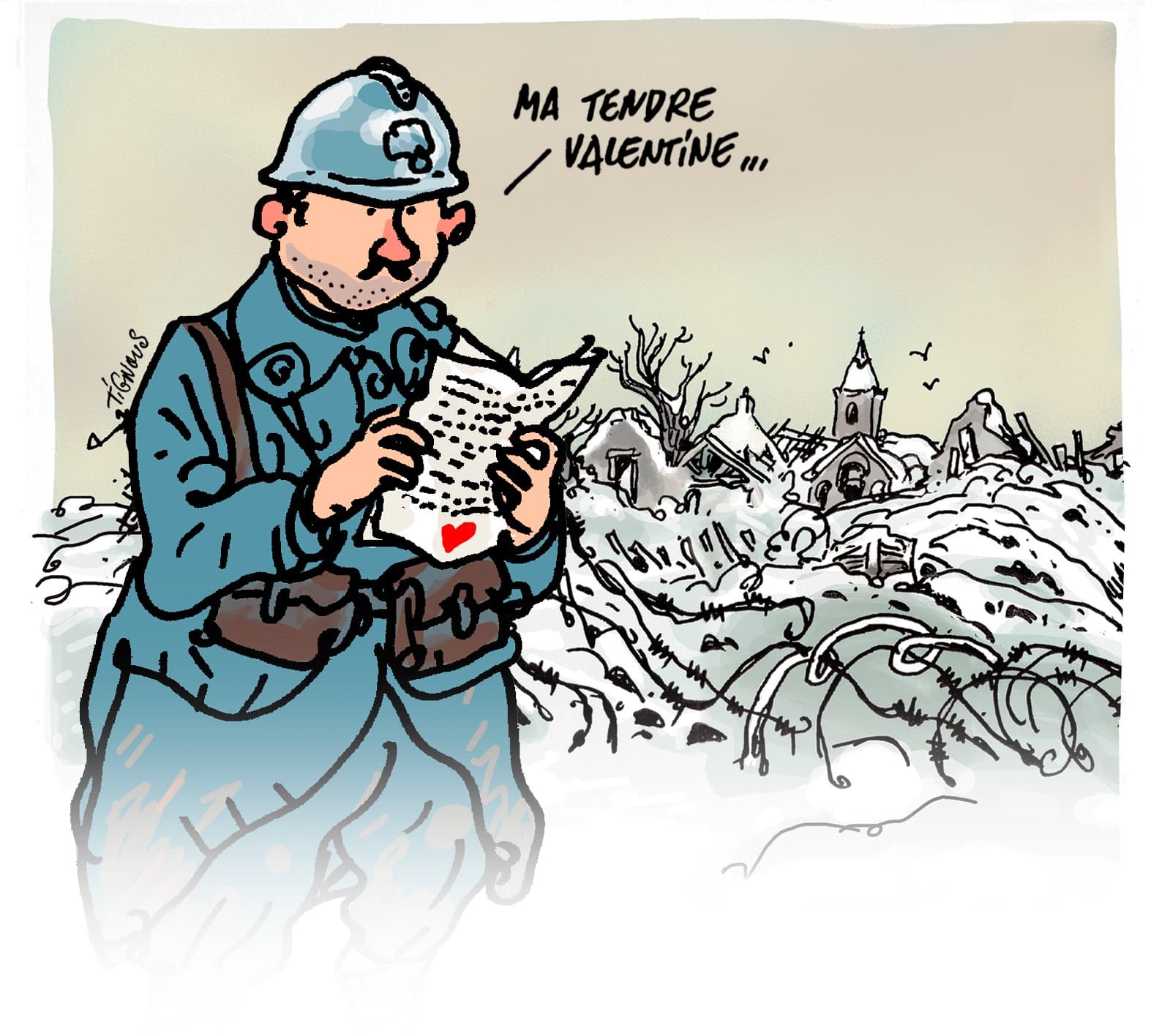 Couverture de l'article : CONCOURS DE LA VALENTINE - Beaucoup d'amour et peu de caractères !