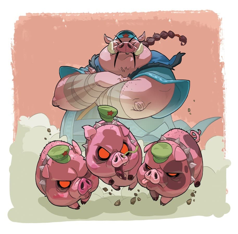 Shinobi wat-aah! Le concours cochon !