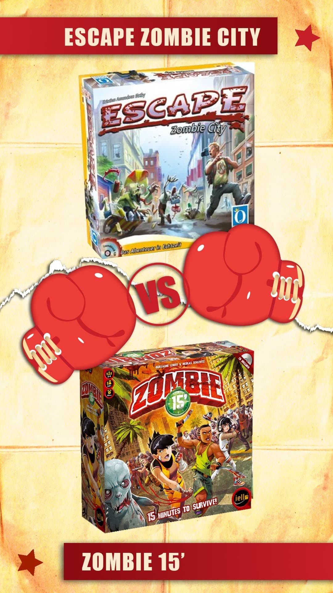 Couverture de l'article : versus : escape zombie city vs zombie 15