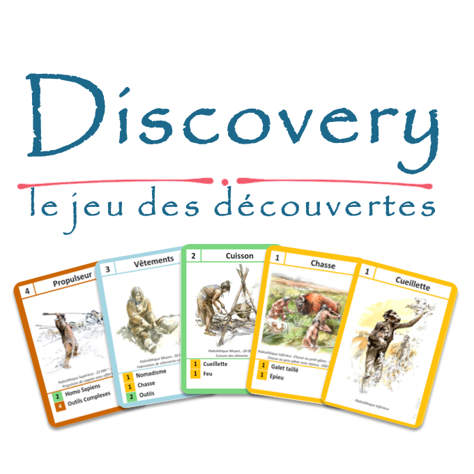 Couverture de l'article : Discovery : le jeu des découvertes - prototypes gratuits, demandez en avant le 5 mai.