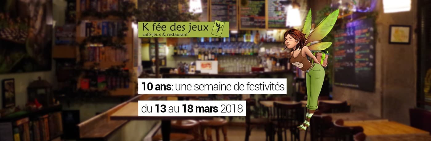 K fée des jeux, le programme des 10 ans !