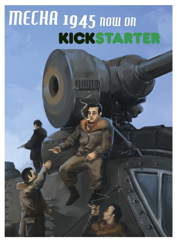 Couverture de l'article : La campagne Kickstarter pour Mecha 1945 est lancée !