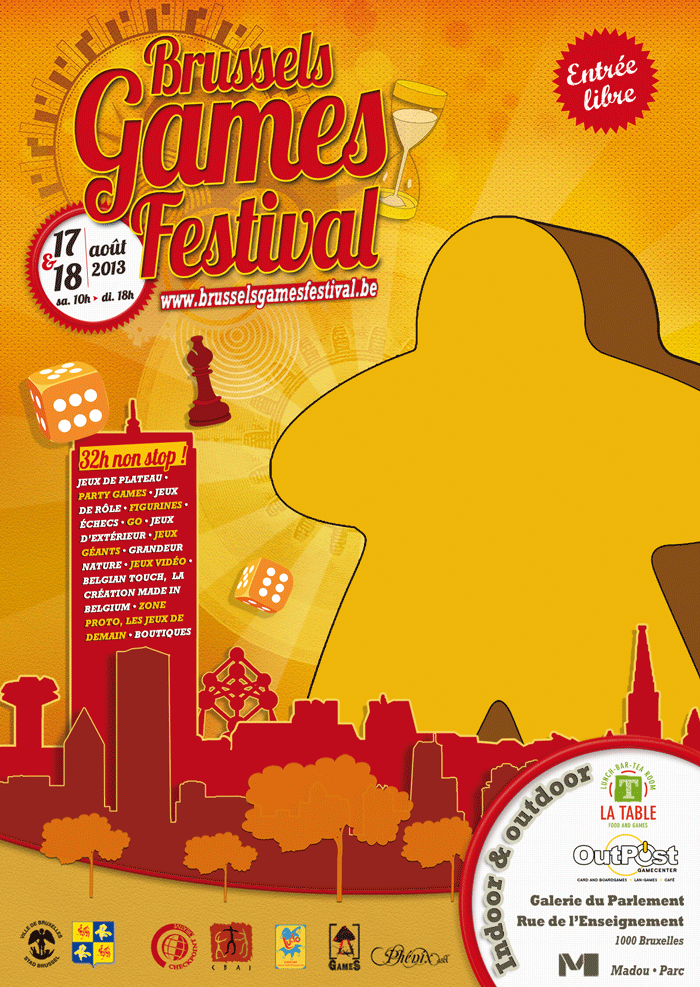 Couverture de l'article : Brussels games festival, Bruxelles ma belle
