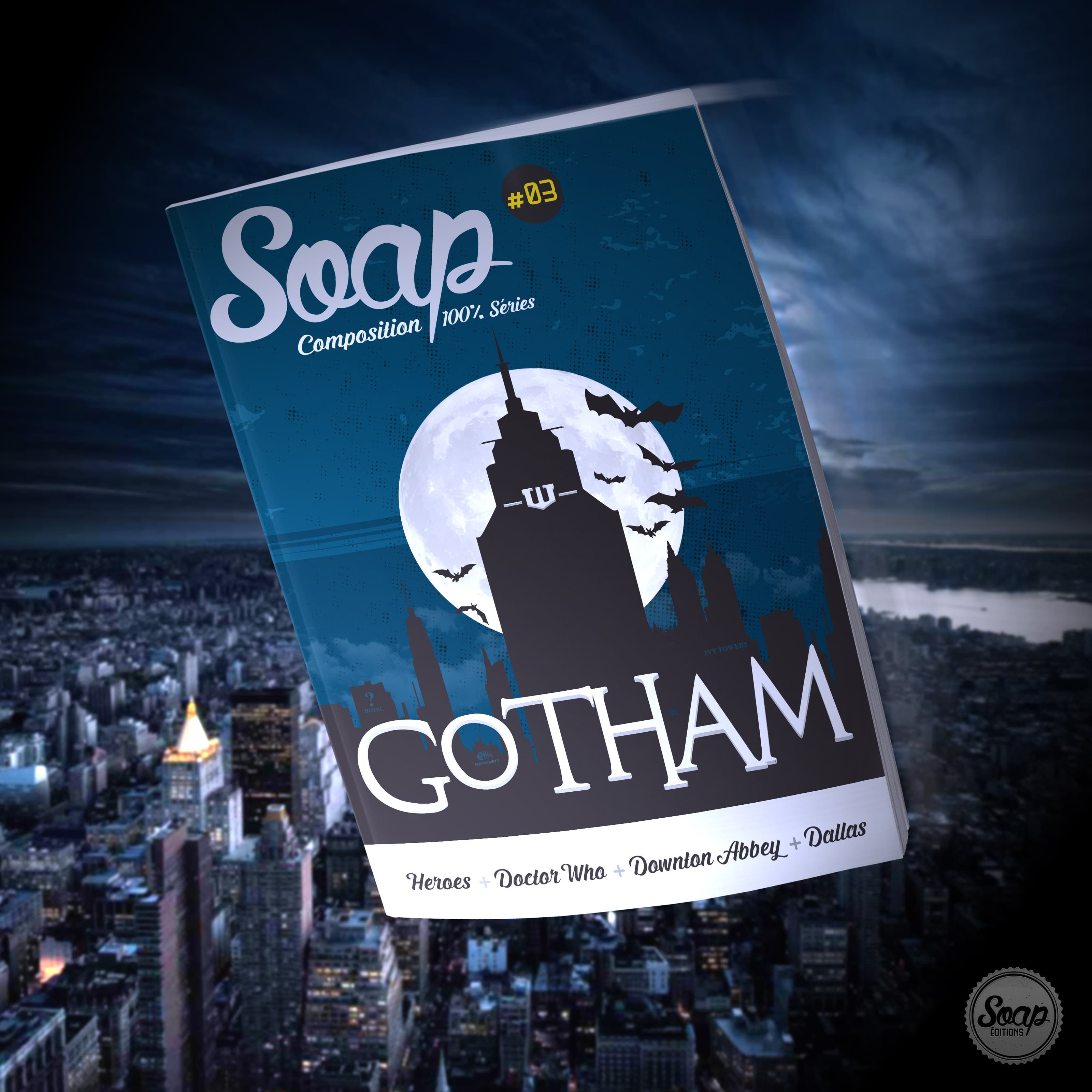 Couverture de l'article : SOAP, le mook 100% séries, mais avec du jeu dedans !
