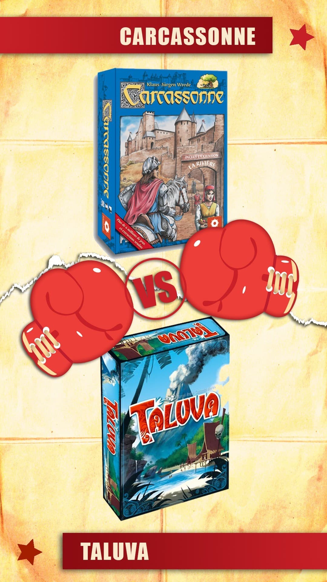 Couverture de l'article : versus : Carcassonne VS Taluva