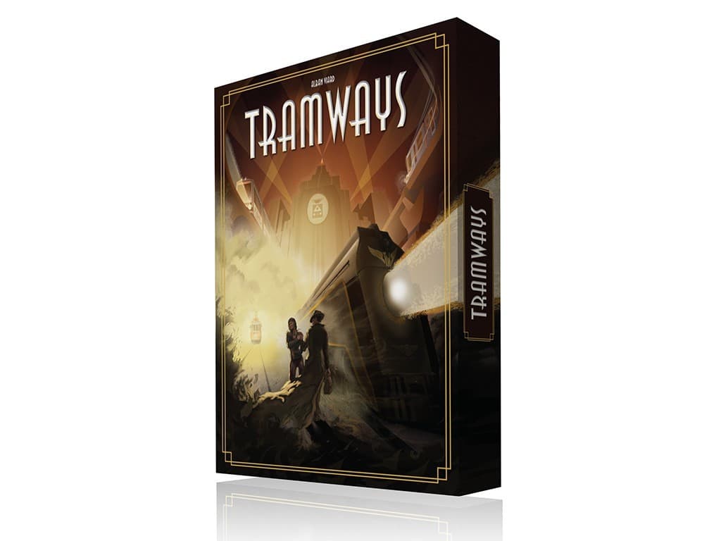 Couverture de l'article : Tramways, le nouveau jeu d'Alban Viard sort chez AVStudioGames