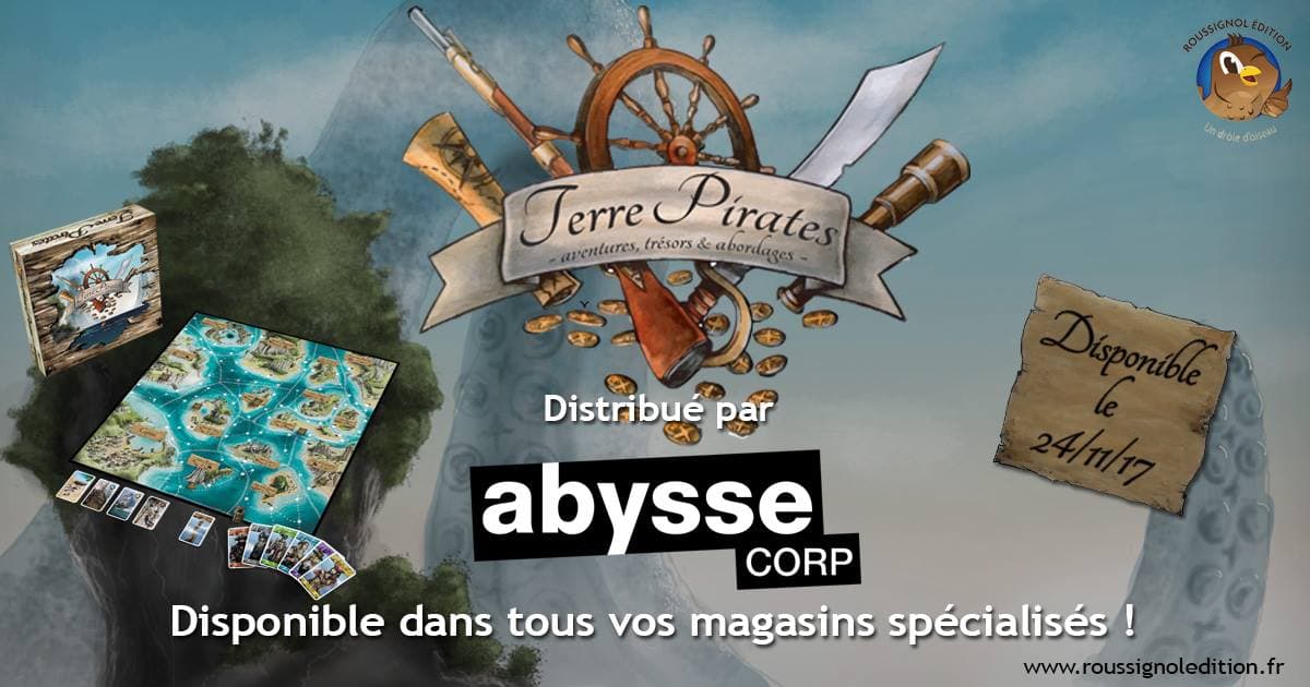 Couverture de l'article : Terre Pirates, Vendredi 24 dans vos boutiques !